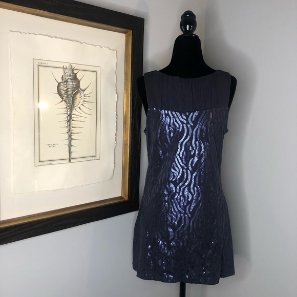 Women’s sequin long armless shirt. - Picture 2 of 8